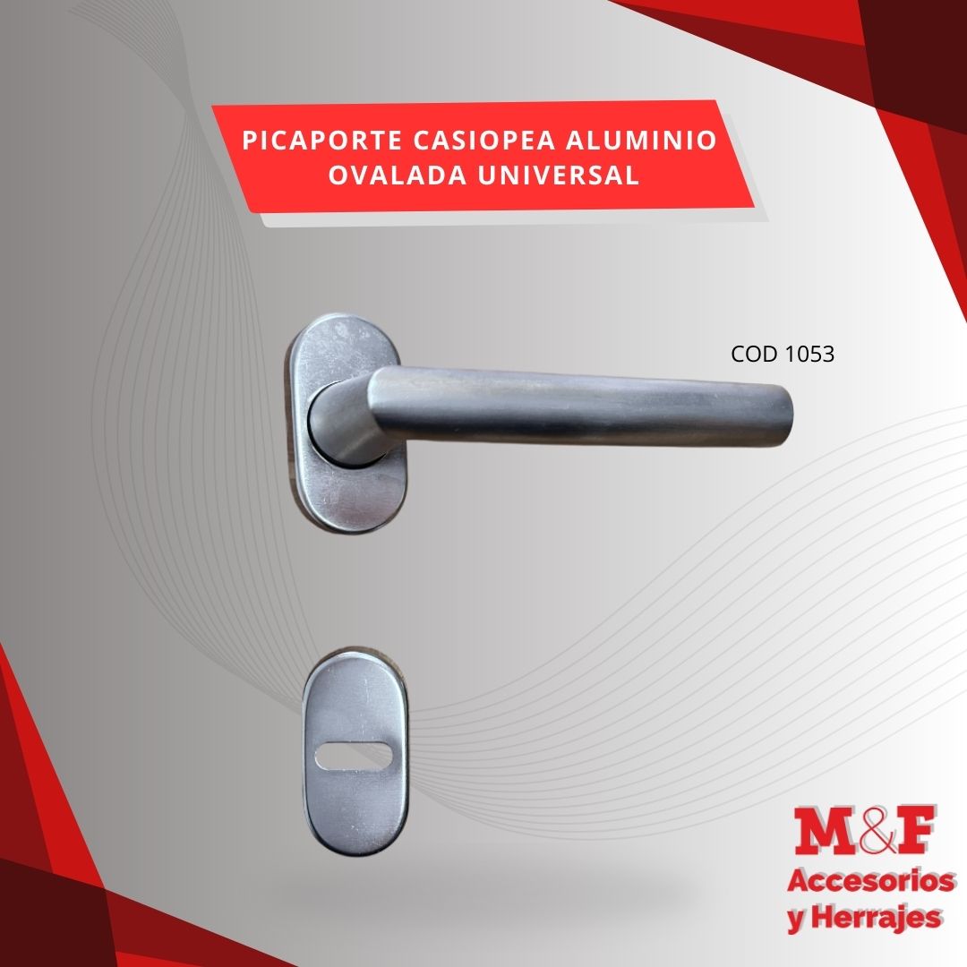 Picaporte Casiopea Doble Balancin Alum Sidañez